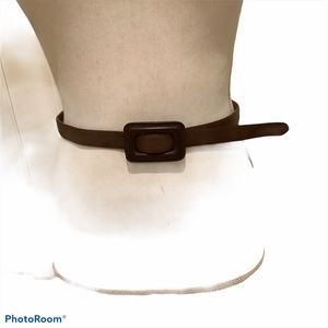 Ralph Lauren Brown Leather Belt